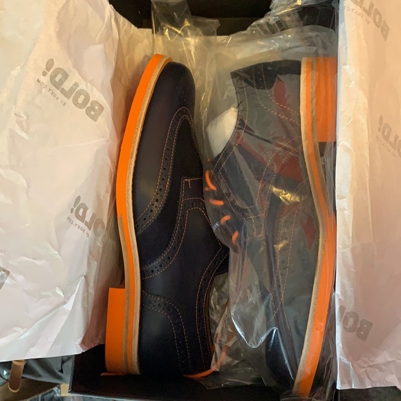 Genuine leather wing tip shoes - Picture 5 of 5